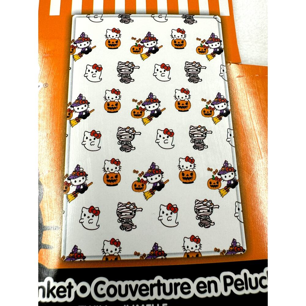 Hello Kitty Mummy ,Witchy,‎ Ghosty, Twin Blanket 60 x 90